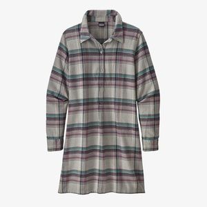 Flannel shirt dress Patagonia NWT